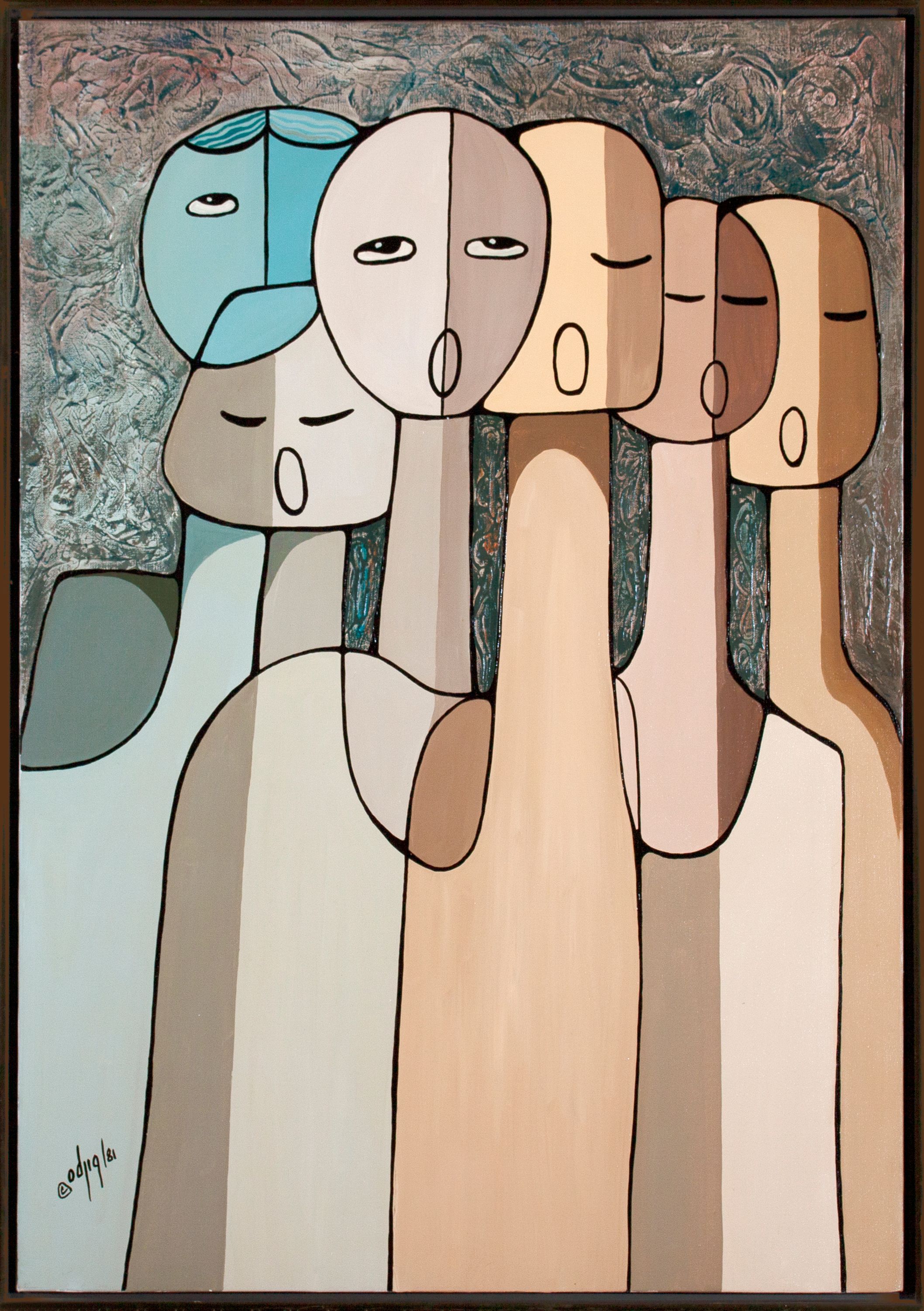 Six Girls Choir (1981) , Daphne Odjig
